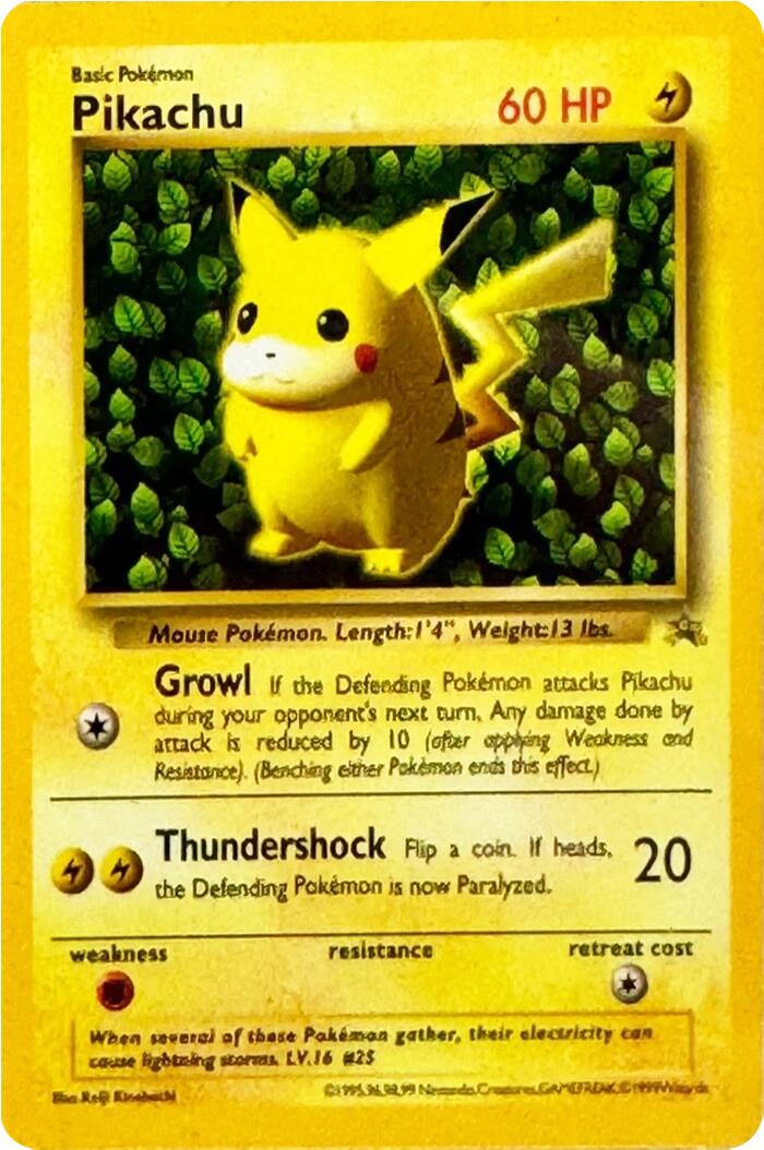 Pikachu (Corocoro Grey Star) [Player Placement Trainer Promos] | Exor Games New Glasgow