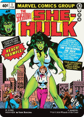 Jennifer Walters // The Sensational She-Hulk (Borderless) (0388) [Marvel Super Heroes] | Exor Games New Glasgow
