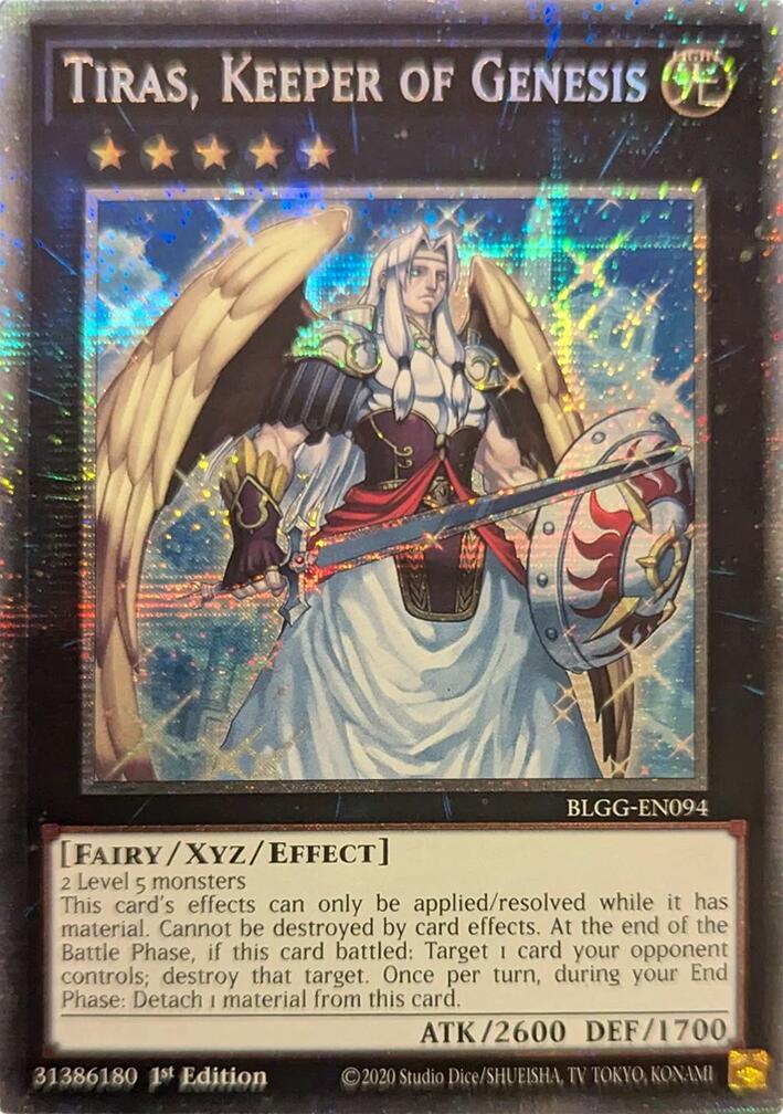 Tiras, Keeper of Genesis (Starlight Rare) [BLGG-EN094] Starlight Rare | Exor Games New Glasgow
