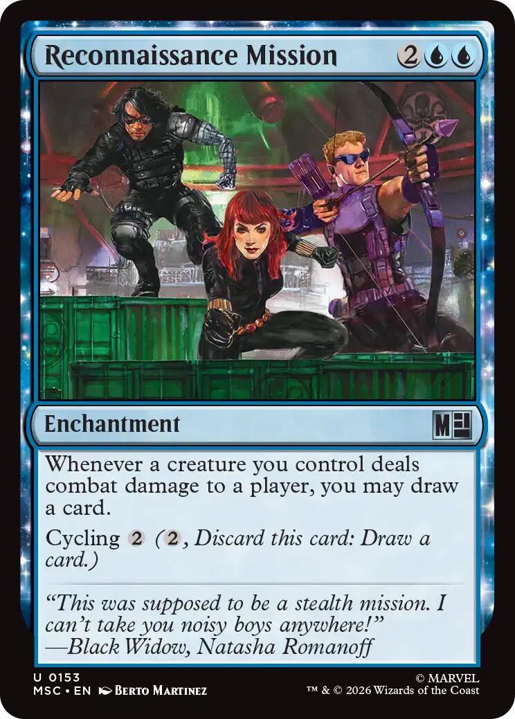 Reconnaissance Mission (Surge Foil) [Marvel Super Heroes Commander] | Exor Games New Glasgow