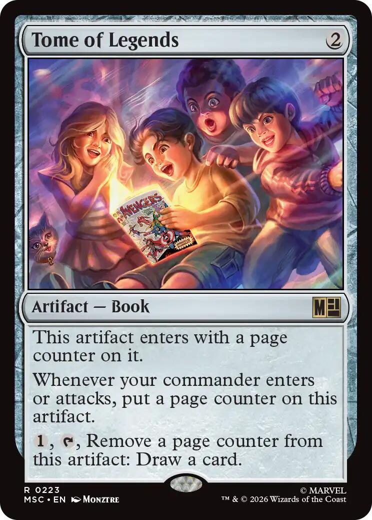 Tome of Legends (Surge Foil) [Marvel Super Heroes Commander] | Exor Games New Glasgow