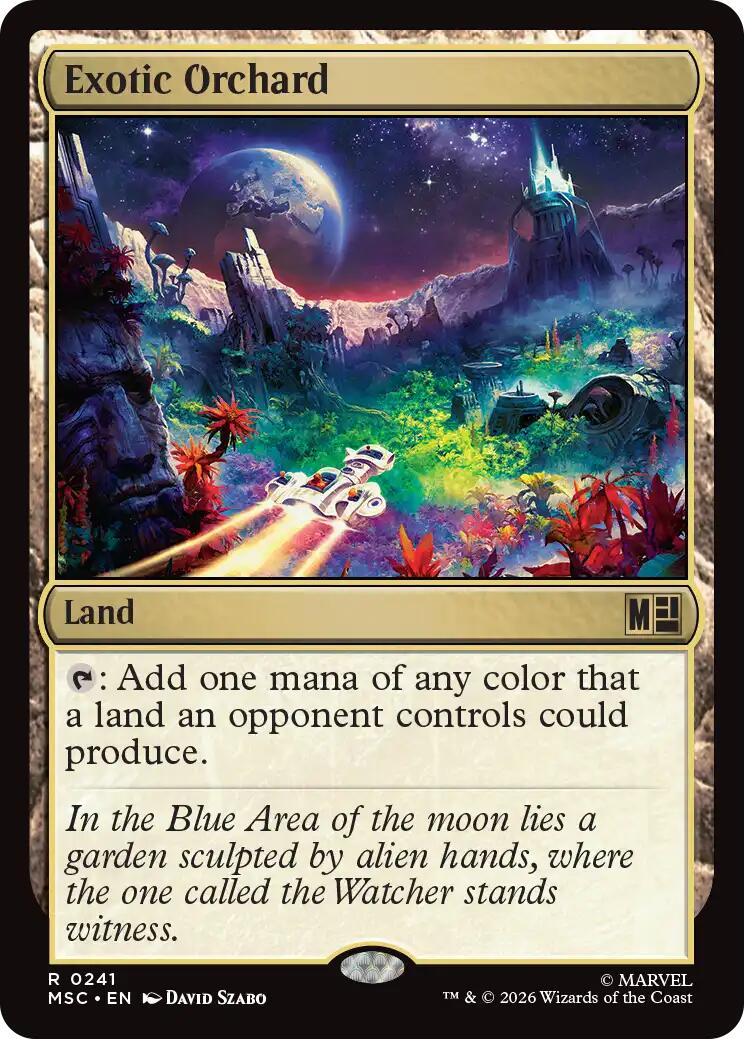 Exotic Orchard (Surge Foil) [Marvel Super Heroes Commander] | Exor Games New Glasgow