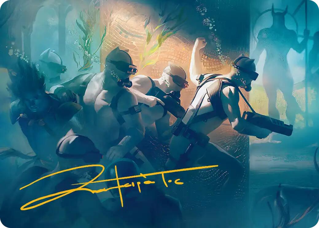 Martial Coup Art Card (Gold-Stamped Signature) [Marvel Super Heroes Art Series] | Exor Games New Glasgow