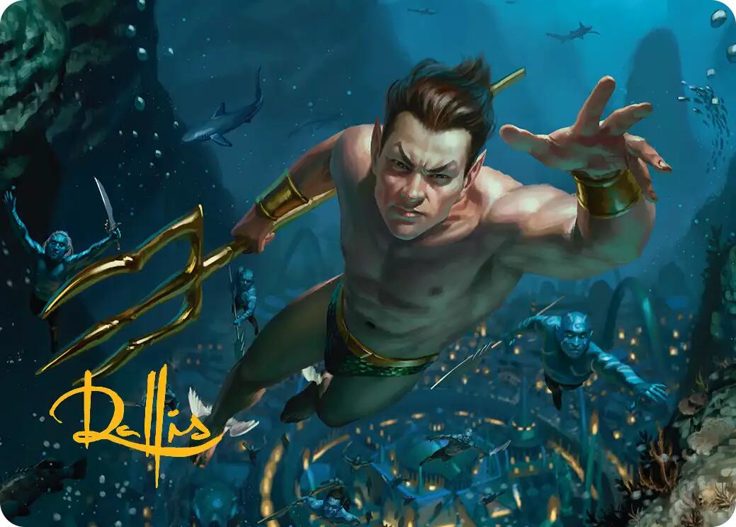 Namor the Sub-Mariner Art Card (Gold-Stamped Signature) [Marvel Super Heroes Art Series] | Exor Games New Glasgow