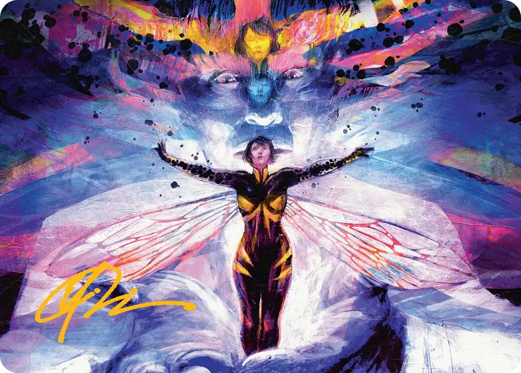 Pym Particles Art Card (Gold-Stamped Signature) [Marvel Super Heroes Art Series] | Exor Games New Glasgow