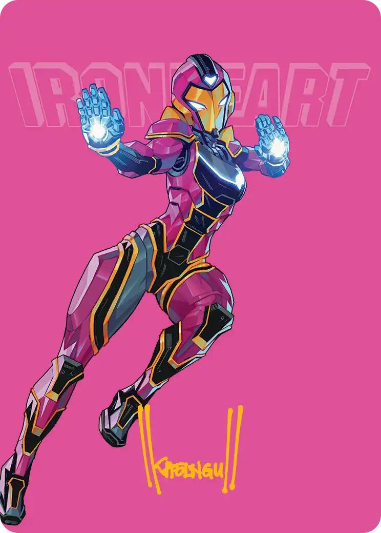 Ironheart, Clever Champion Art Card (Gold-Stamped Signature) [Marvel Super Heroes Art Series] | Exor Games New Glasgow