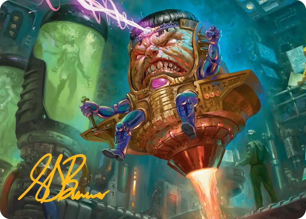 M.O.D.O.K. Art Card (Gold-Stamped Signature) [Marvel Super Heroes Art Series] | Exor Games New Glasgow