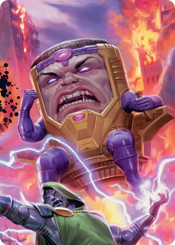 M.O.D.O.K., Evil Intellect Art Card [Marvel Super Heroes Art Series] | Exor Games New Glasgow