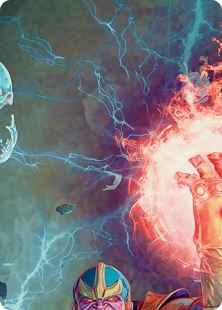 Thanos, the Mad Titan Art Card (2/9) [Marvel Super Heroes Art Series] | Exor Games New Glasgow