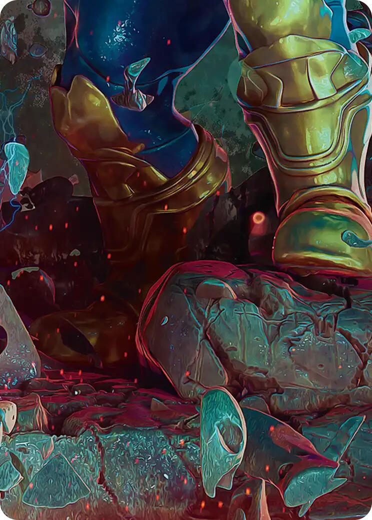 Thanos, the Mad Titan Art Card (8/9) [Marvel Super Heroes Art Series] | Exor Games New Glasgow