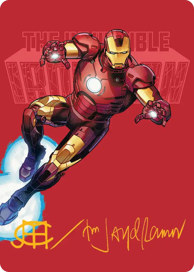 The Invincible Iron Man Art Card (Gold-Stamped Signature) [Marvel Super Heroes Art Series] | Exor Games New Glasgow
