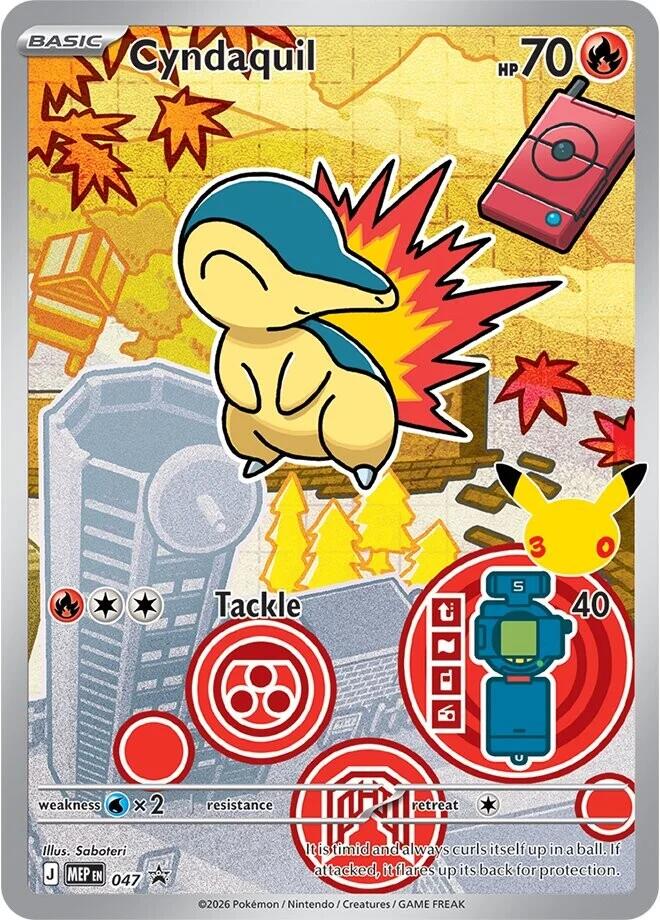 Cyndaquil (047) [Mega Evolution Promo] | Exor Games New Glasgow