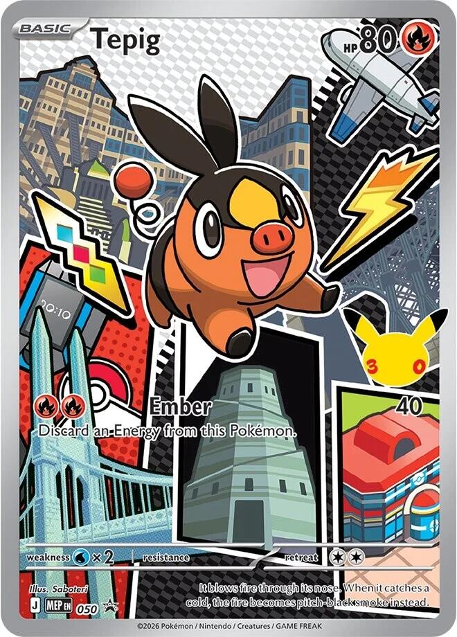Tepig (050) [Mega Evolution Promo] | Exor Games New Glasgow
