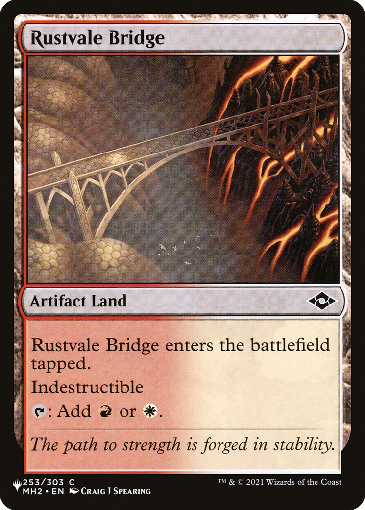 Rustvale Bridge [The List Reprints] | Exor Games New Glasgow