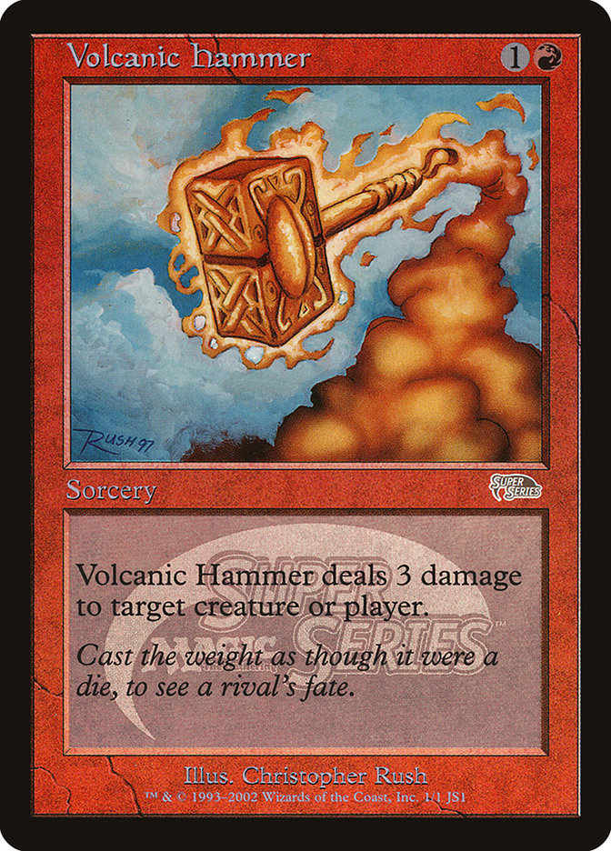 Volcanic Hammer [Junior Super Series] | Exor Games New Glasgow