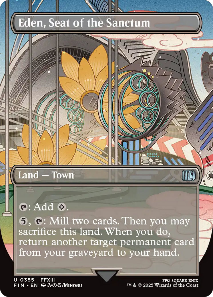 Eden, Seat of the Sanctum (Borderless) [FINAL FANTASY] | Exor Games New Glasgow