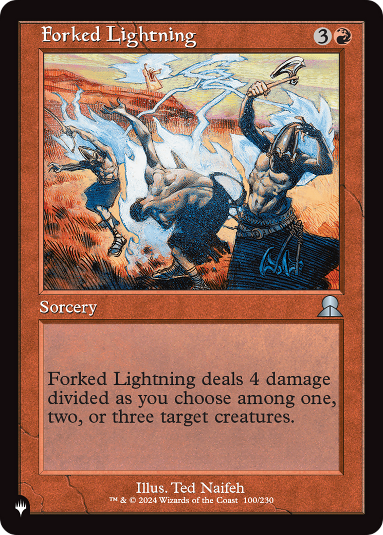 Forked Lightning [The List Reprints] | Exor Games New Glasgow