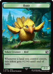 Hero (0007) // Bird (0016) Double-Sided Token [FINAL FANTASY Tokens] | Exor Games New Glasgow