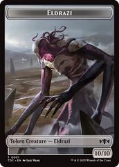 Eldrazi // Citizen Double-Sided Token [Tarkir: Dragonstorm Commander Tokens] | Exor Games New Glasgow