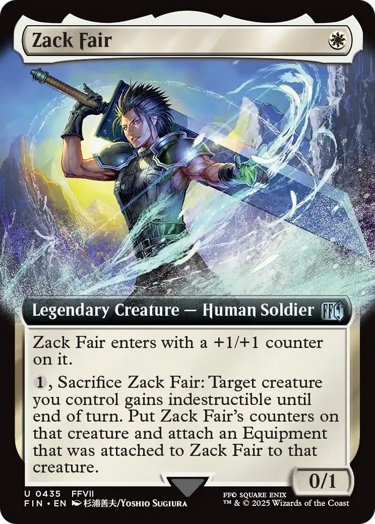 Zack Fair (Extended Art) [FINAL FANTASY] | Exor Games New Glasgow