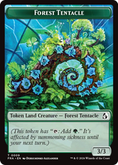 Forest Tentacle // Beast Double-Sided Token [Reality Fracture Tokens] | Exor Games New Glasgow