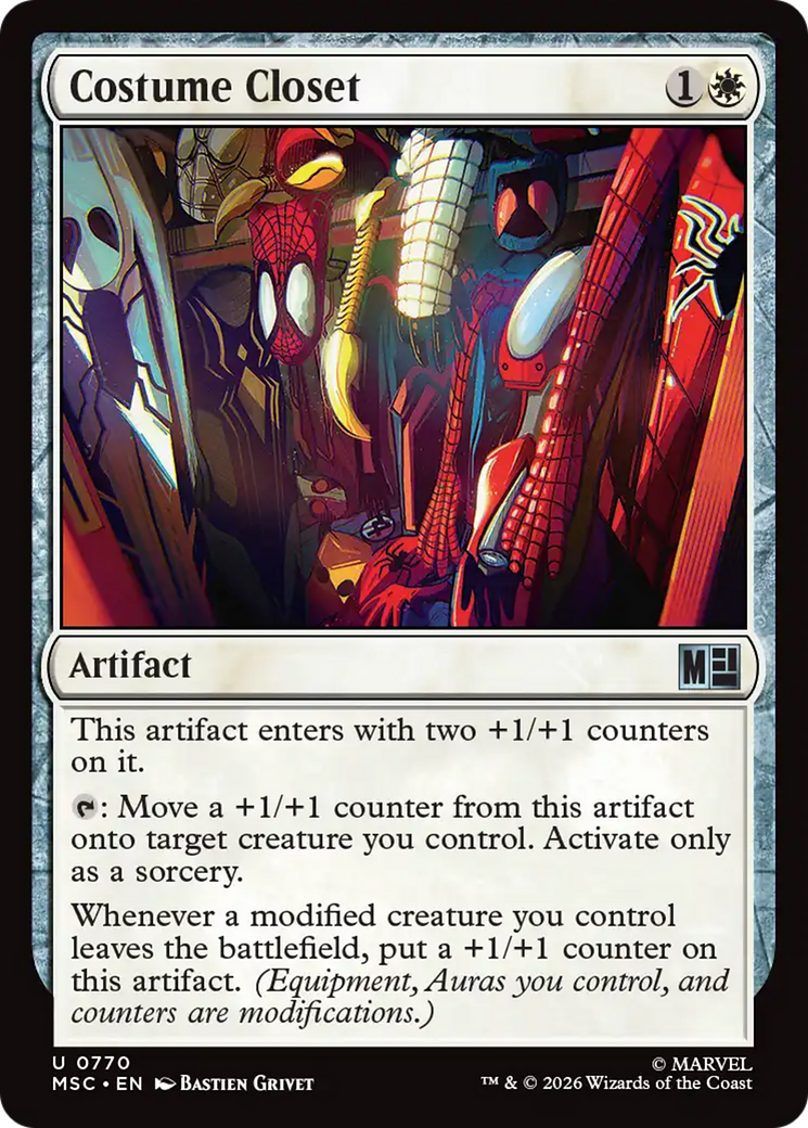 Costume Closet [Marvel Super Heroes Commander] | Exor Games New Glasgow