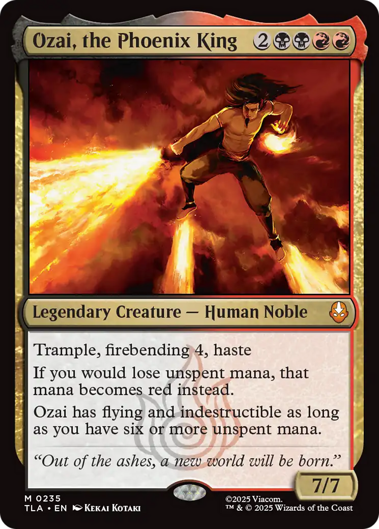 Ozai, the Phoenix King [Avatar: The Last Airbender] | Exor Games New Glasgow