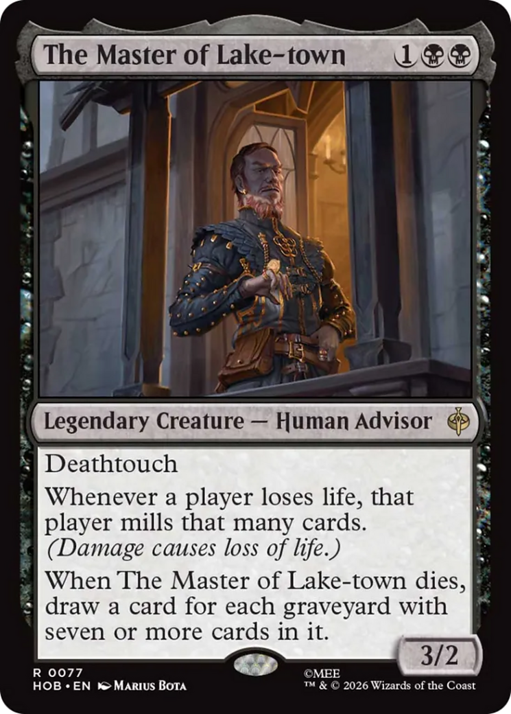 The Master of Lake-town [The Hobbit] | Exor Games New Glasgow