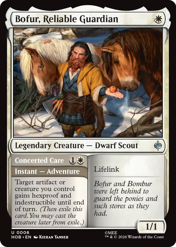 Bofur, Reliable Guardian [The Hobbit] | Exor Games New Glasgow