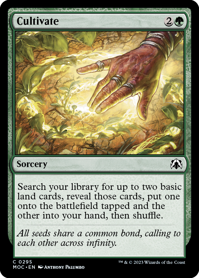 Cultivate [March of the Machine Commander] | Exor Games New Glasgow