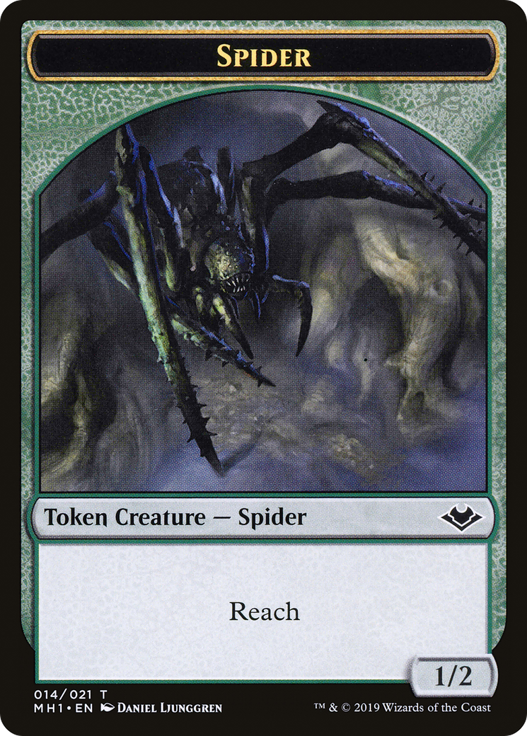 Shapeshifter // Spider Double-Sided Token [Modern Horizons Tokens] | Exor Games New Glasgow