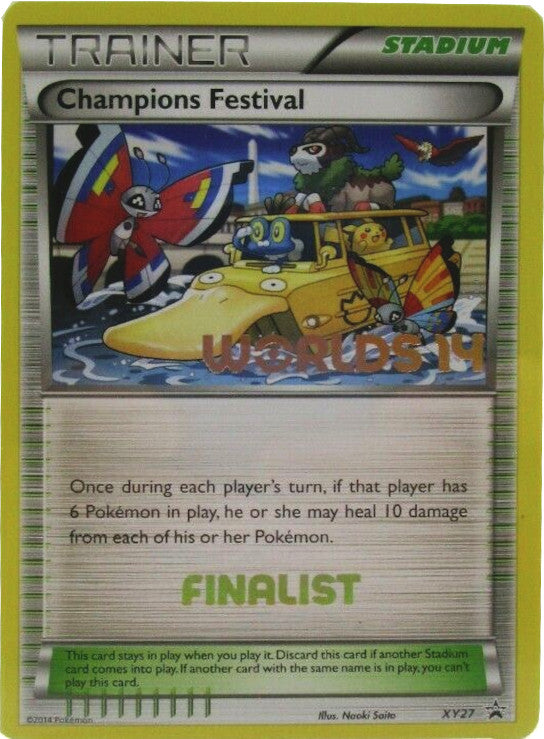 Champions Festival (XY27) (2014 Finalist) [XY: Black Star Promos] | Exor Games New Glasgow