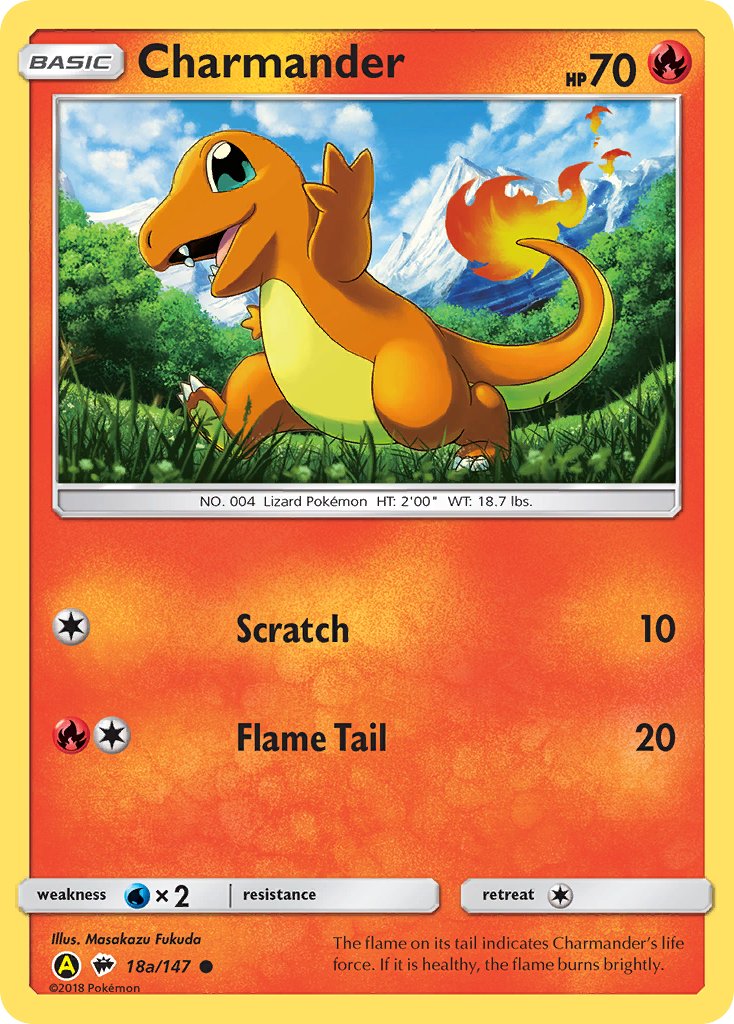 Charmander (18a/147) [Alternate Art Promos] | Exor Games New Glasgow