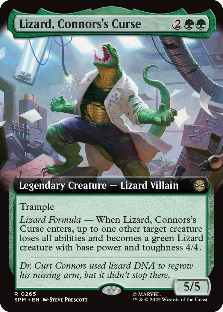 Lizard, Connors's Curse (Extended Art) [Marvel's Spider-Man] | Exor Games New Glasgow