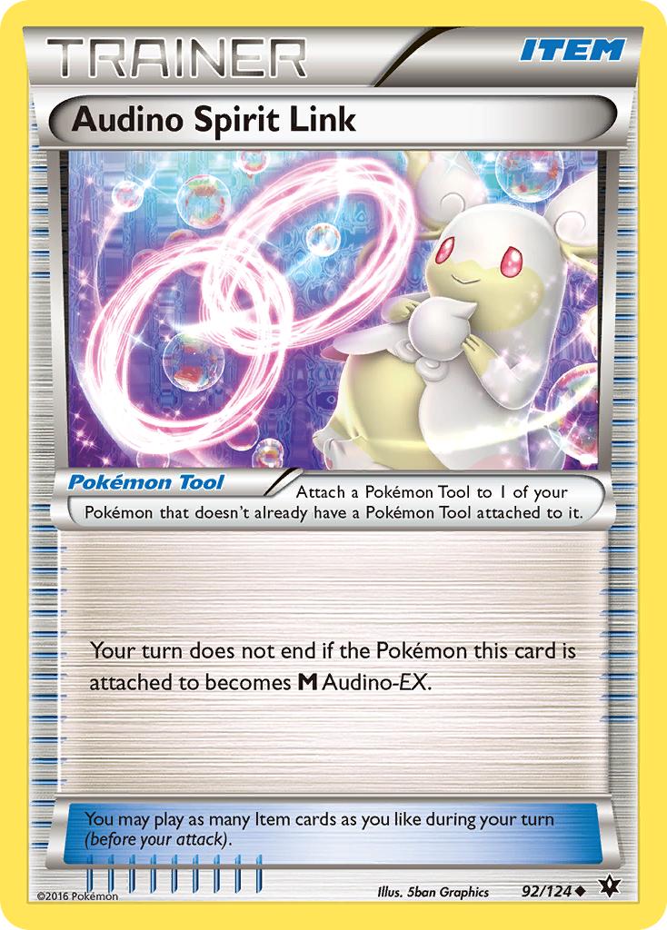 Audino Spirit Link (92/124) [XY: Fates Collide] | Exor Games New Glasgow