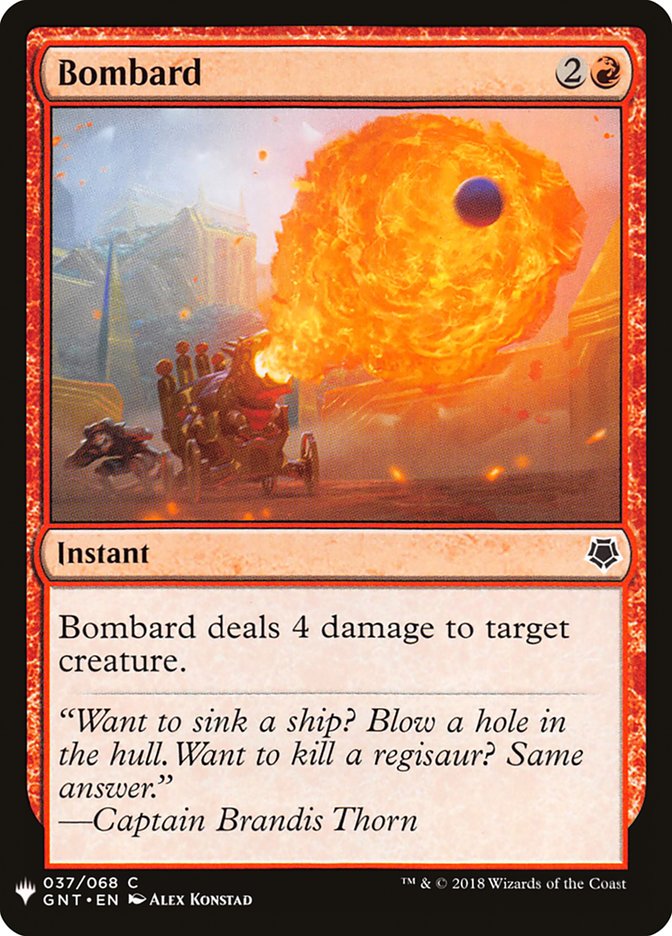 Bombard [Mystery Booster] | Exor Games New Glasgow