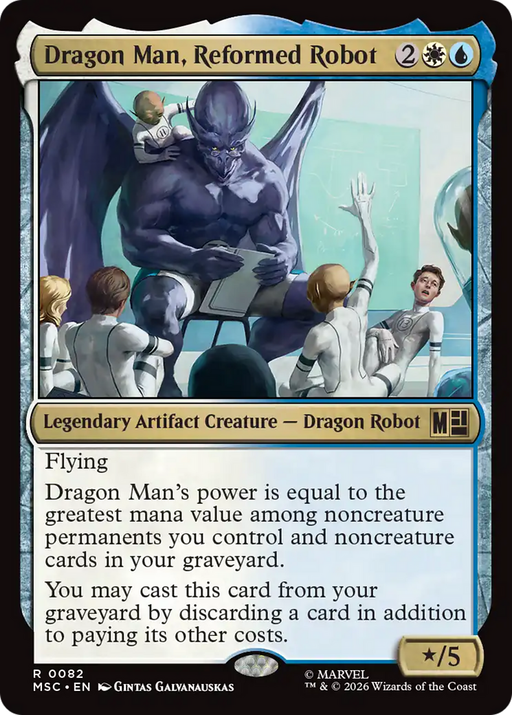 Dragon Man, Reformed Robot [Marvel Super Heroes Commander] | Exor Games New Glasgow