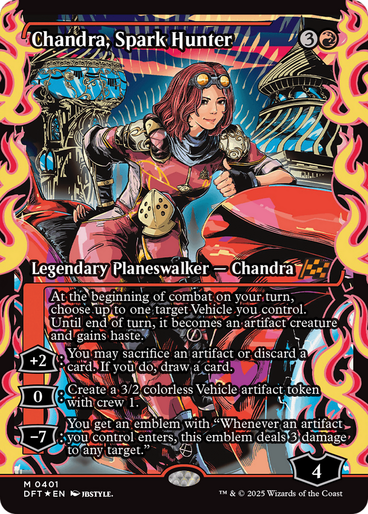 Chandra, Spark Hunter (Showcase) [Aetherdrift] | Exor Games New Glasgow