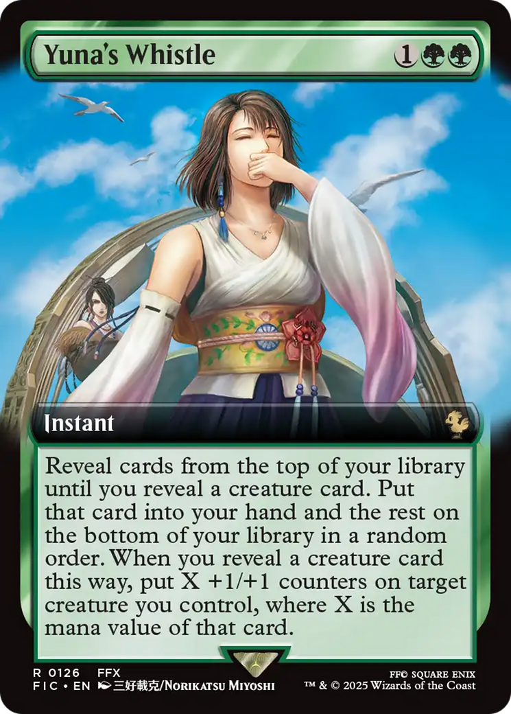 Yuna's Whistle (Extended Art) [FINAL FANTASY Commander] | Exor Games New Glasgow