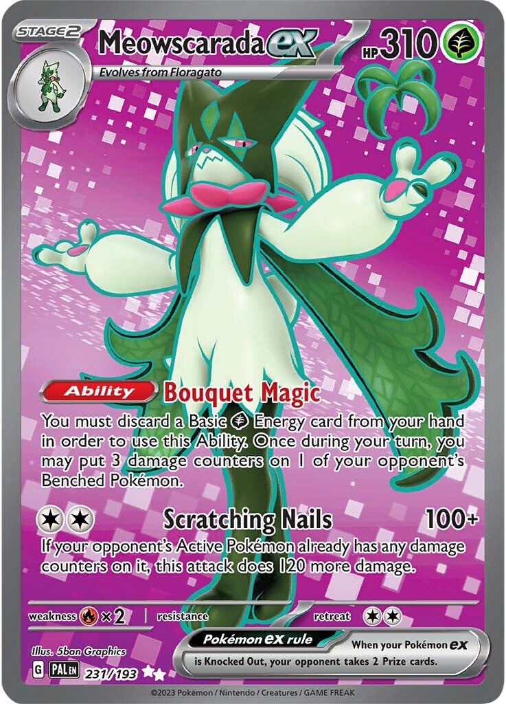 Meowscarada ex (231/193) [Scarlet & Violet: Paldea Evolved] | Exor Games New Glasgow