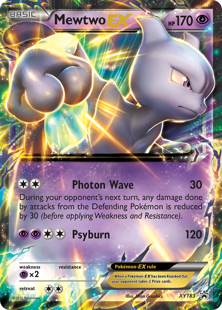 Mewtwo EX (XY183) [XY: Black Star Promos] | Exor Games New Glasgow