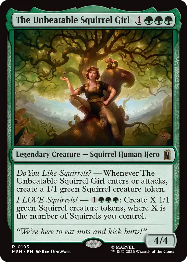The Unbeatable Squirrel Girl [Marvel Super Heroes] | Exor Games New Glasgow