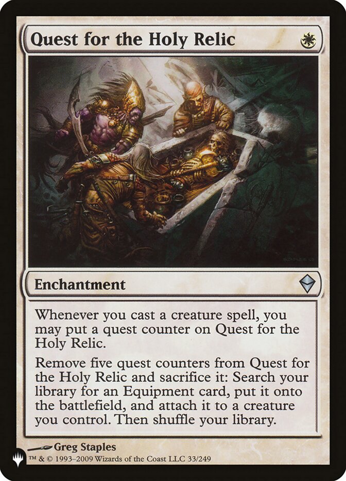 Quest for the Holy Relic [The List] | Exor Games New Glasgow
