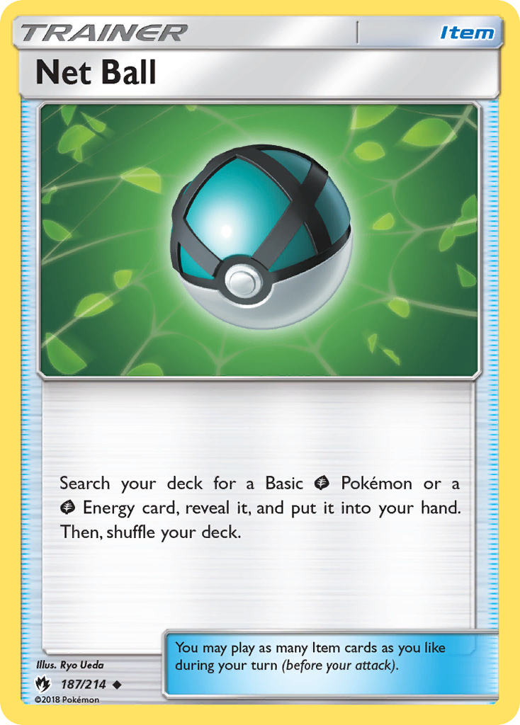 Net Ball (187/214) [Sun & Moon: Lost Thunder] | Exor Games New Glasgow
