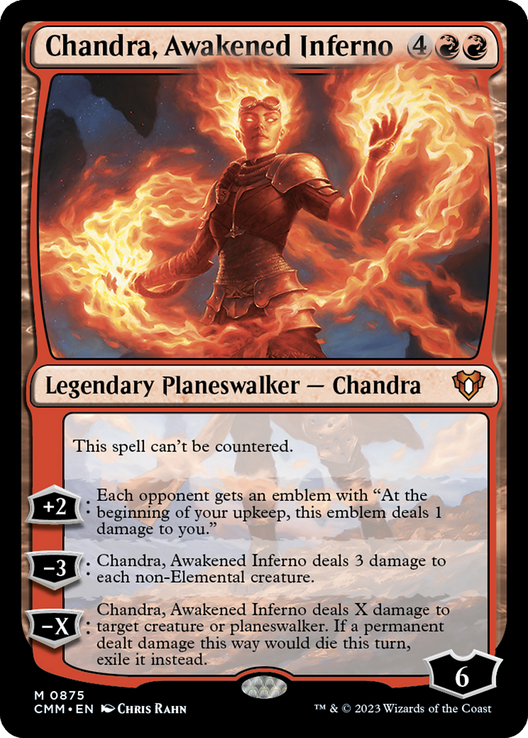 Chandra, Awakened Inferno [Commander Masters] | Exor Games New Glasgow