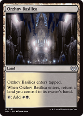 Orzhov Basilica [Duskmourn: House of Horror Commander] | Exor Games New Glasgow