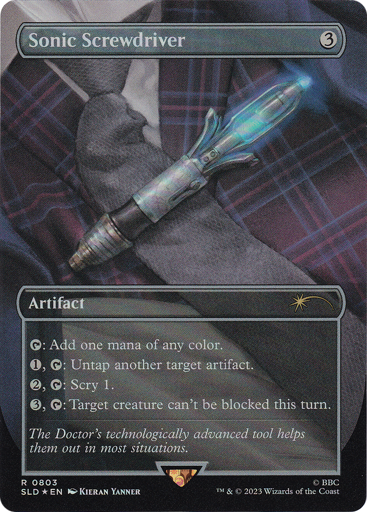 Sonic Screwdriver [Secret Lair Drop Series] | Exor Games New Glasgow