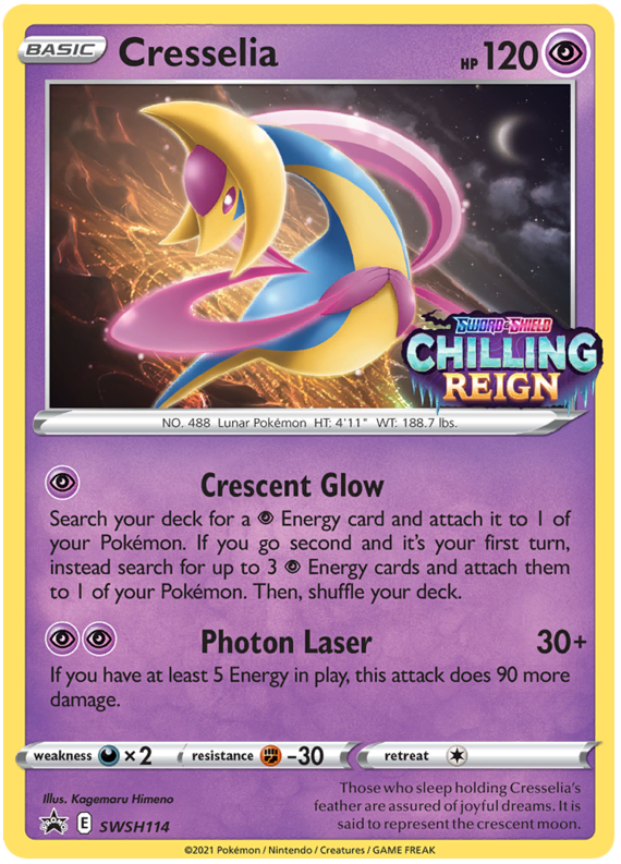 Cresselia (SWSH114) [Sword & Shield: Black Star Promos] | Exor Games New Glasgow