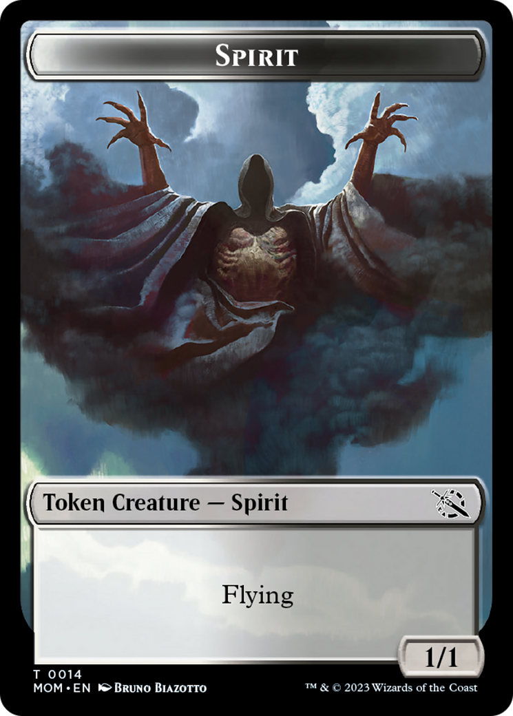 Spirit Token [March of the Machine Tokens] | Exor Games New Glasgow