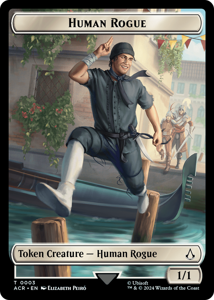 Human Rogue Token [Assassin's Creed Tokens] | Exor Games New Glasgow